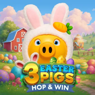 3 Easter Pigs - Hop and Win